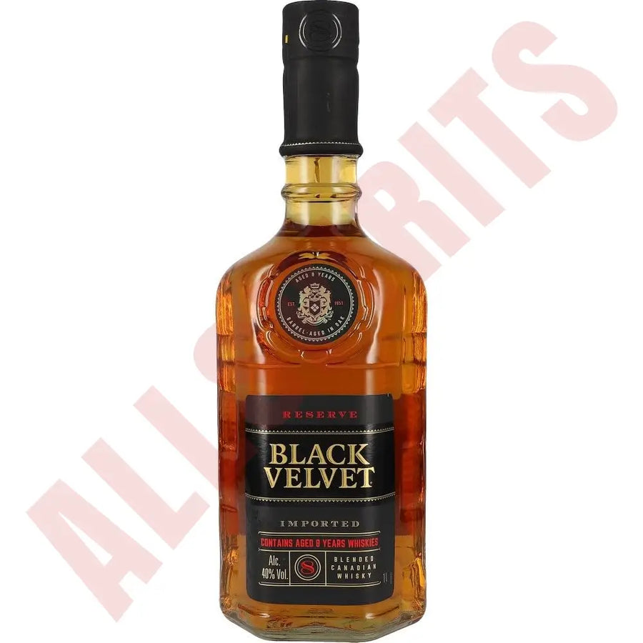 Black Velvet Reserve 8y 40% 1 ltr. - AllSpirits