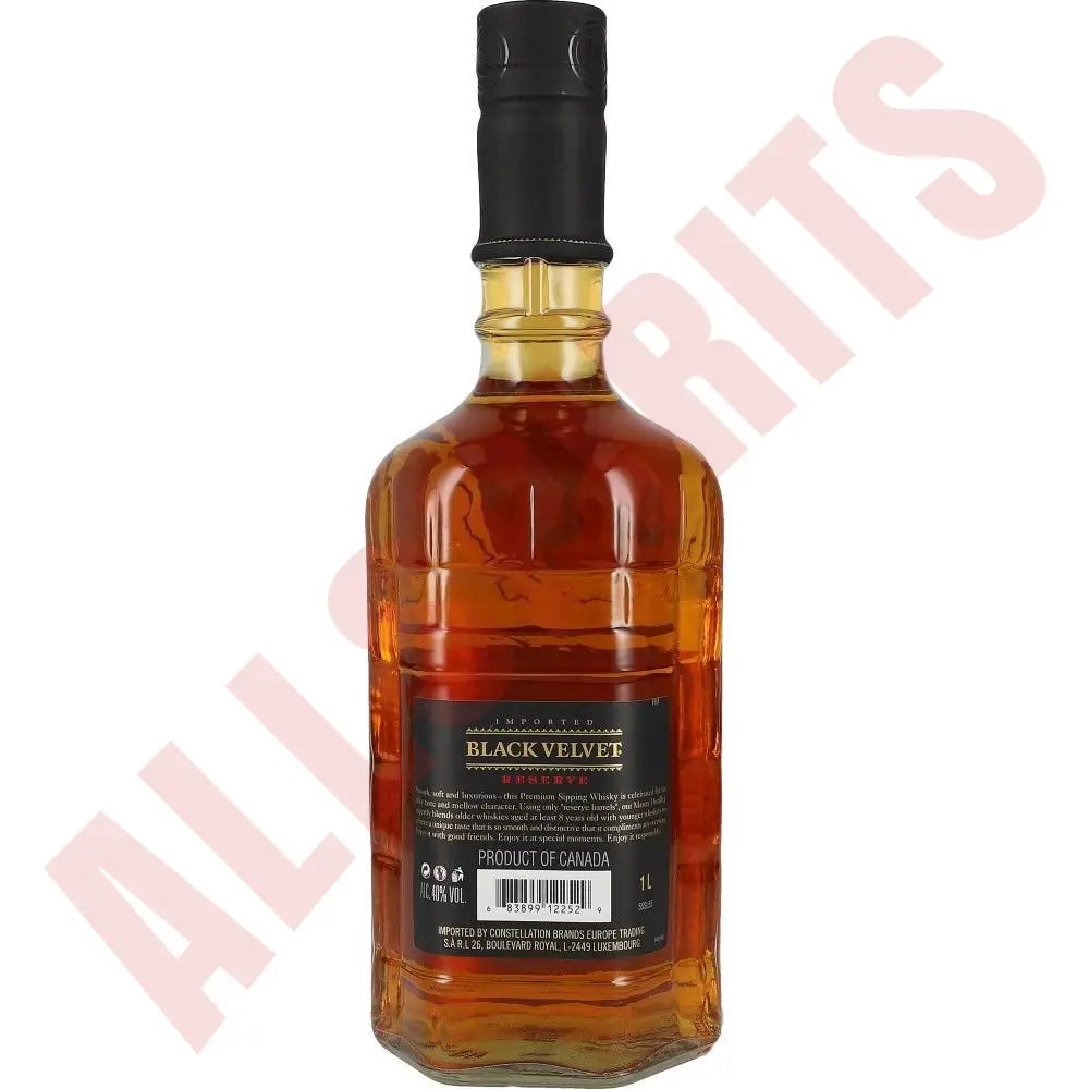 Black Velvet Reserve 8y 40% 1 ltr. - AllSpirits