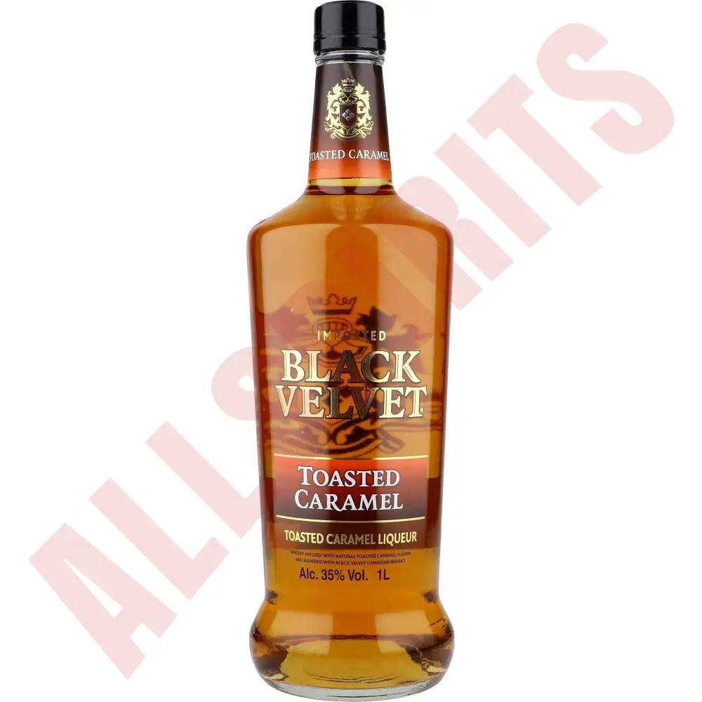 Black Velvet Toasted Caramel 35% 1 ltr. - AllSpirits