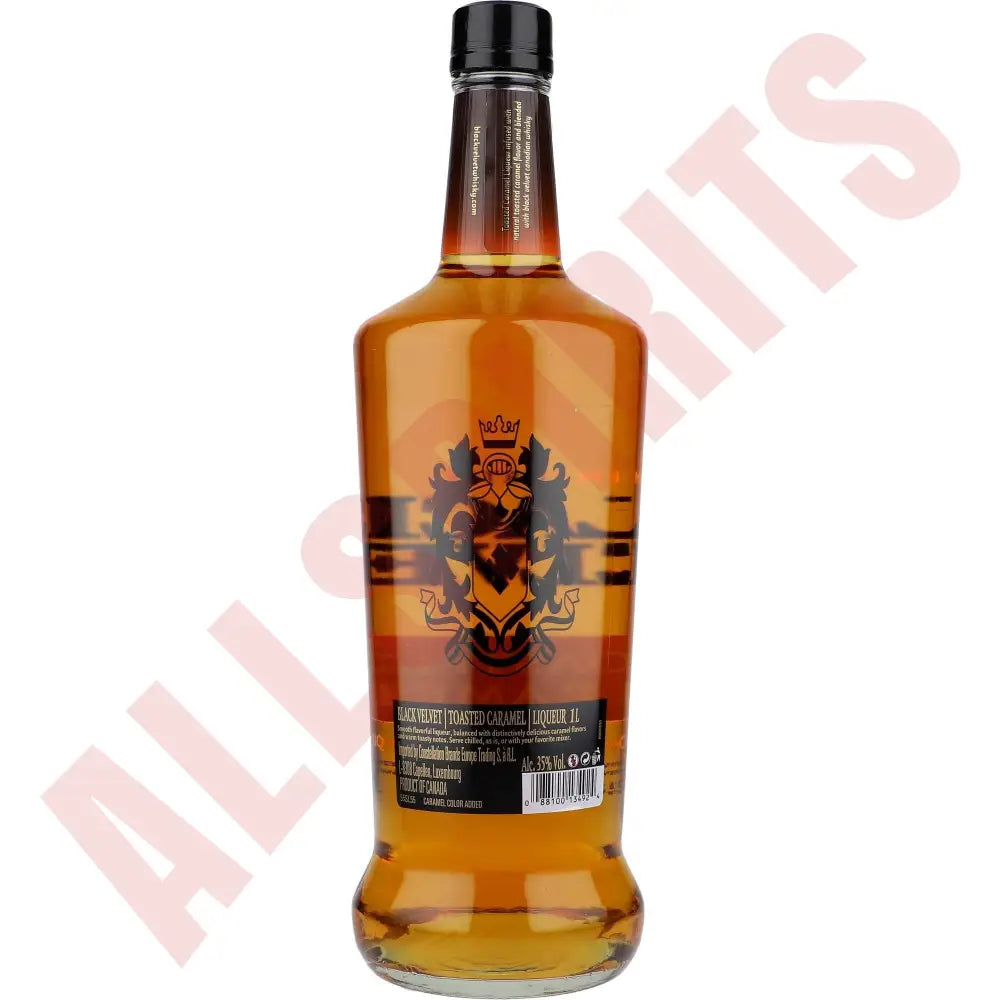 Black Velvet Toasted Caramel 35% 1 ltr. - AllSpirits