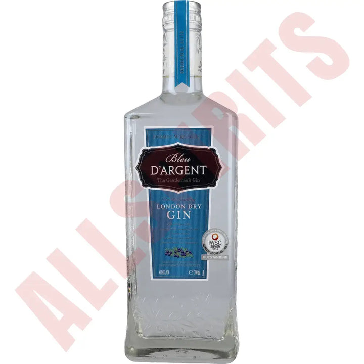 Bleu D'Argent Gin 40% 0,7 ltr. - AllSpirits