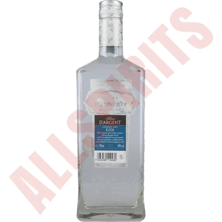 Bleu D'Argent Gin 40% 0,7 ltr. - AllSpirits