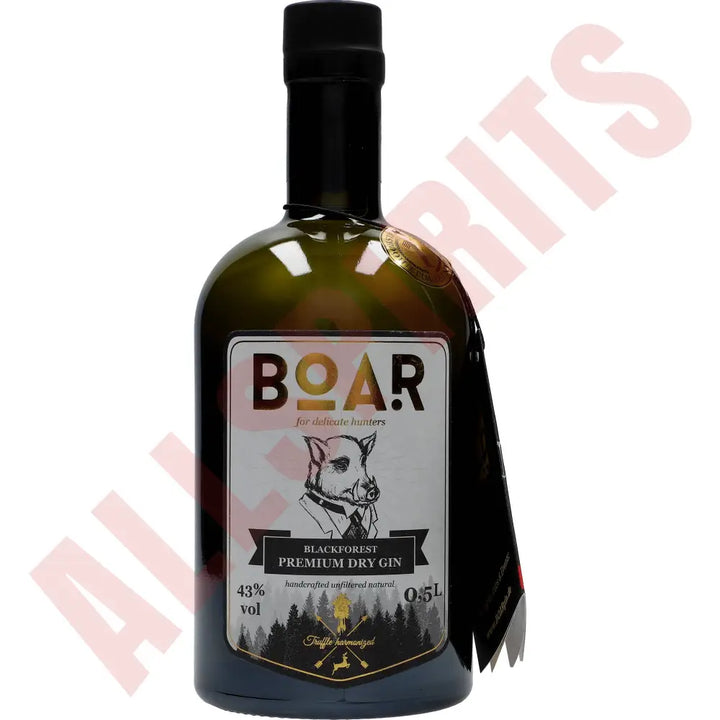 BOAR Black Forest Dry Gin 0,5l 43 % - AllSpirits