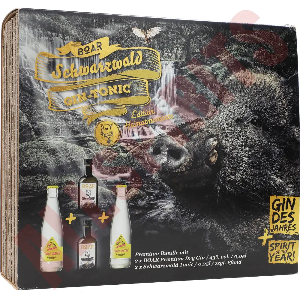 BOAR Schwarzwald Gin Tonic Edition Heimatmomente - AllSpirits