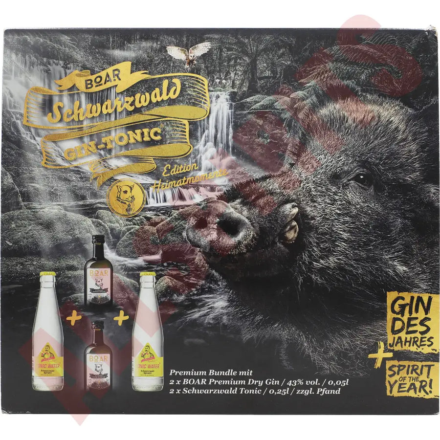 BOAR Schwarzwald Gin Tonic Edition Heimatmomente - AllSpirits