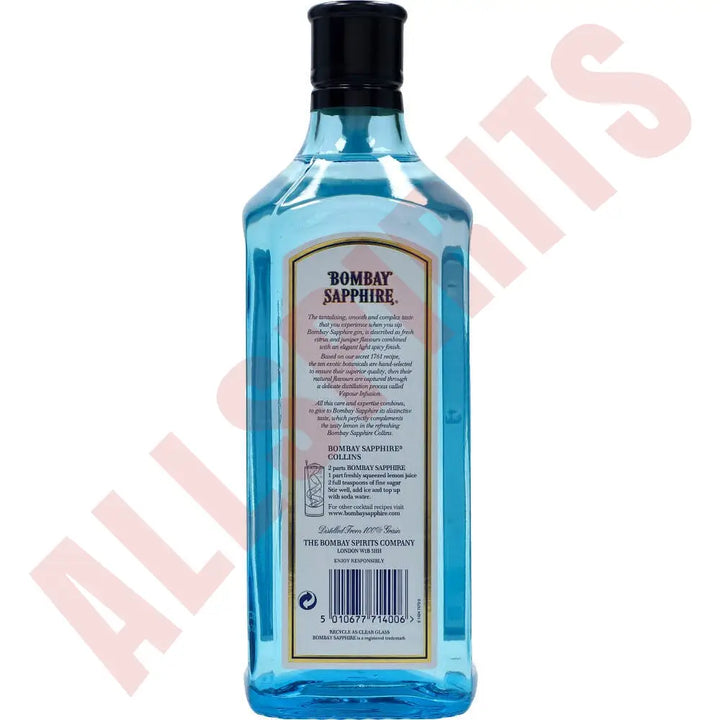 Bombay Sapphire Gin 40% 0,7 ltr. - AllSpirits