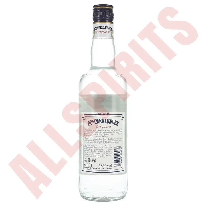 Bommerlunder Aquavit 38% 0,7 ltr. - AllSpirits