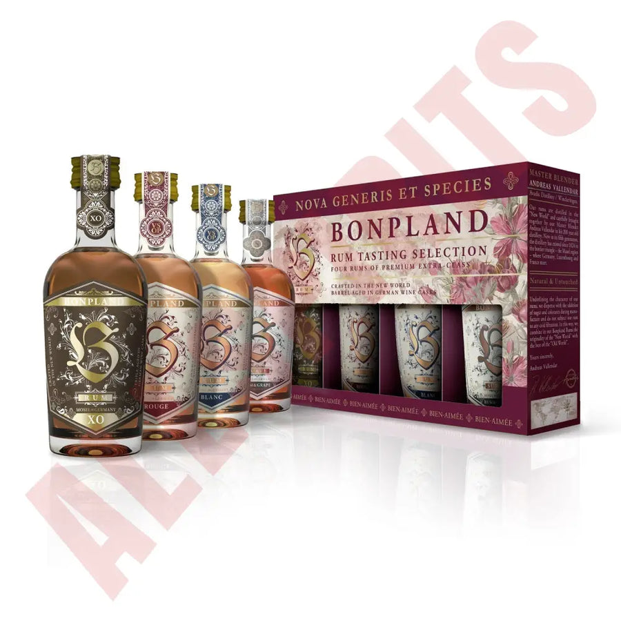 BONPLAND RUM Tasting Selection - 4 Miniaturen 0,2l - AllSpirits