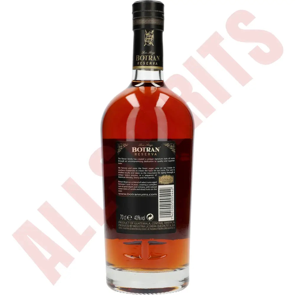 Botran Reserva 40% 0,7 ltr - AllSpirits