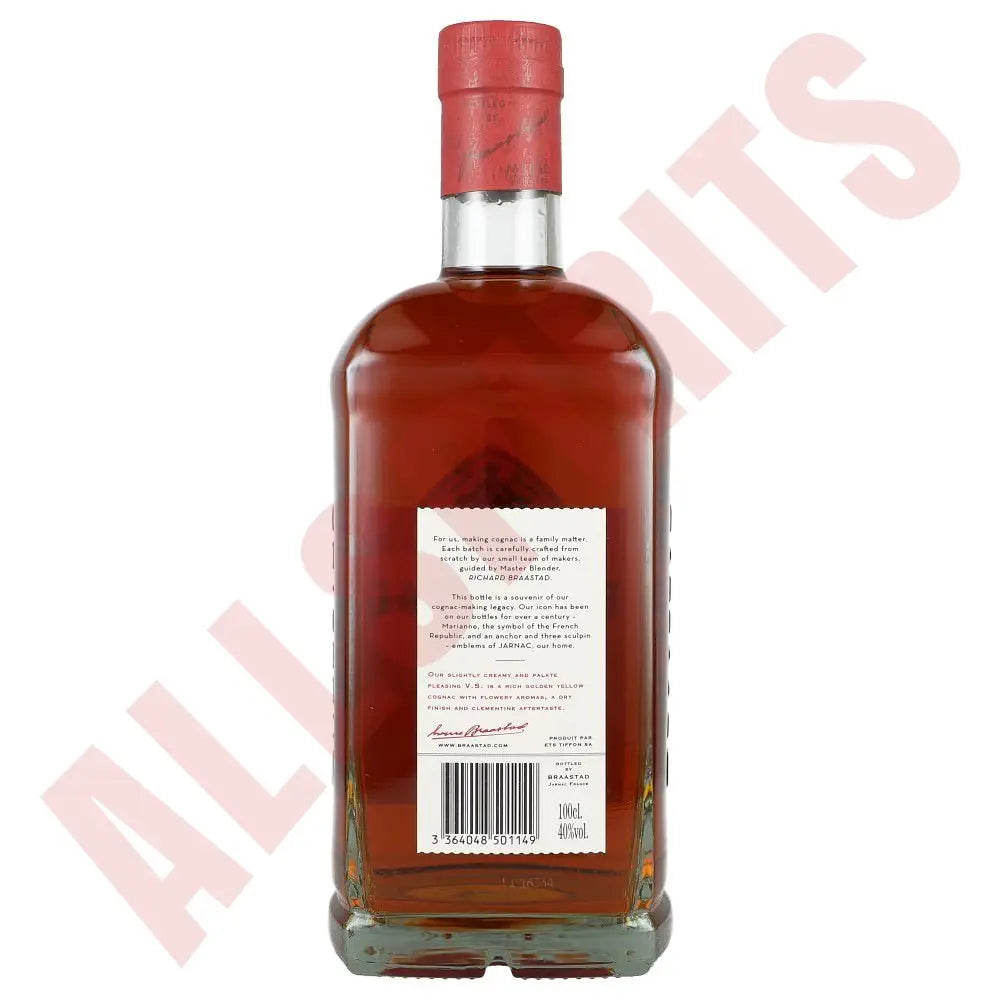 Braastad V.S 40% 1 ltr. - AllSpirits