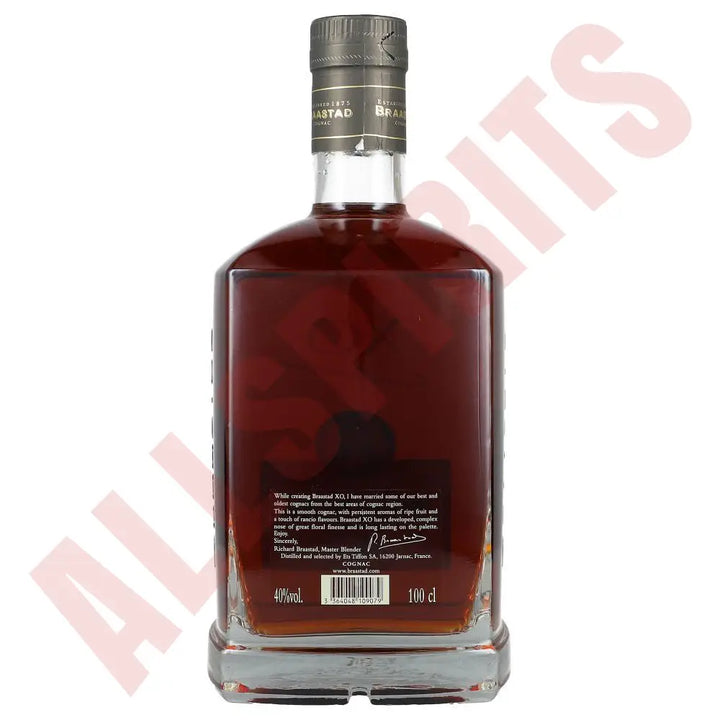 Braastad XO Cognac 40 % 1 ltr. - AllSpirits