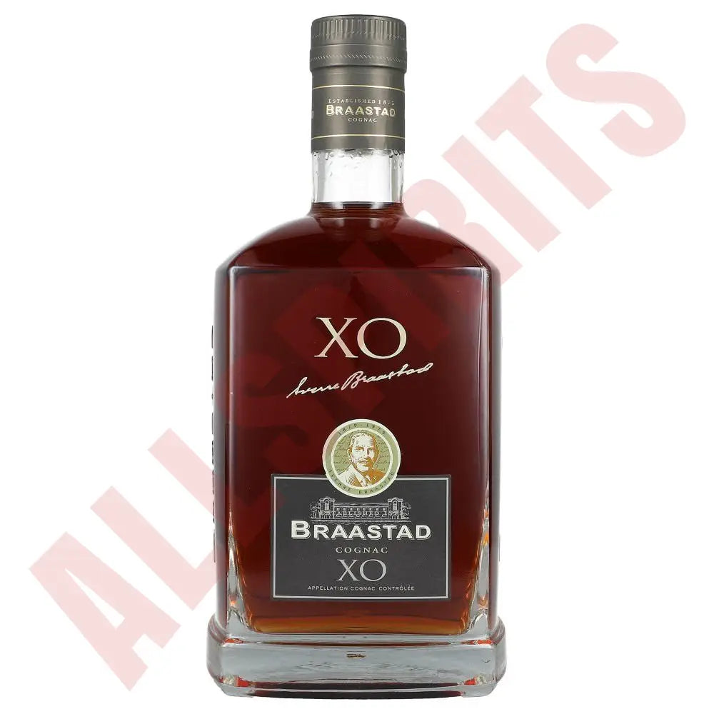 Braastad XO Cognac 40 % 1 ltr. - AllSpirits