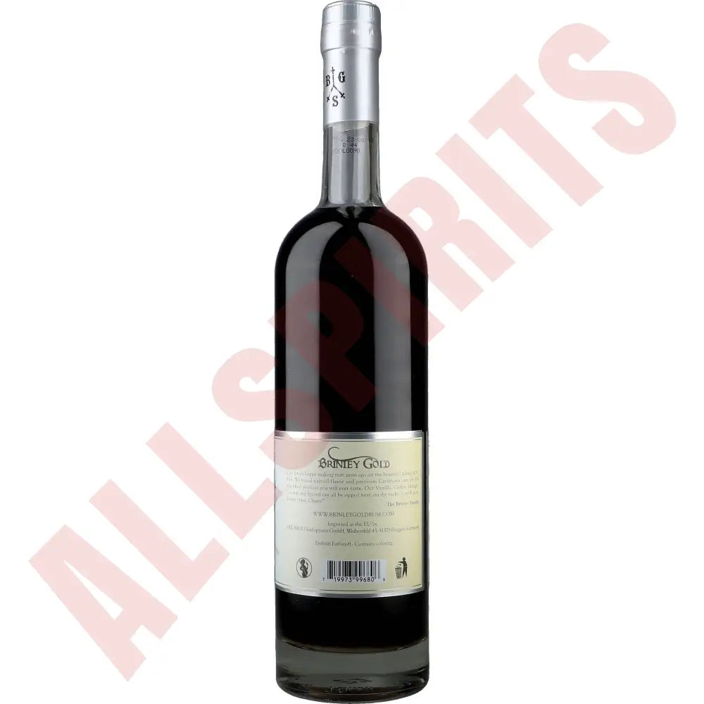 Brinley Gold Vanilla 0,75L 36% - AllSpirits