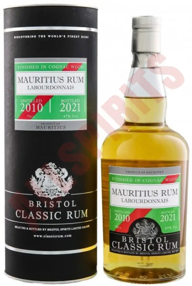 Bristol Mauritius Labourdonnais 2010/2021 Cognac Finish 47% 0,7l - AllSpirits