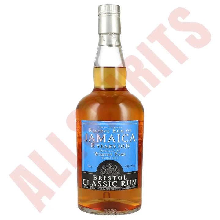 Bristol Reserve Rum of Jamaica Worthy Park 8YO 0,7L -GB- 43% - AllSpirits