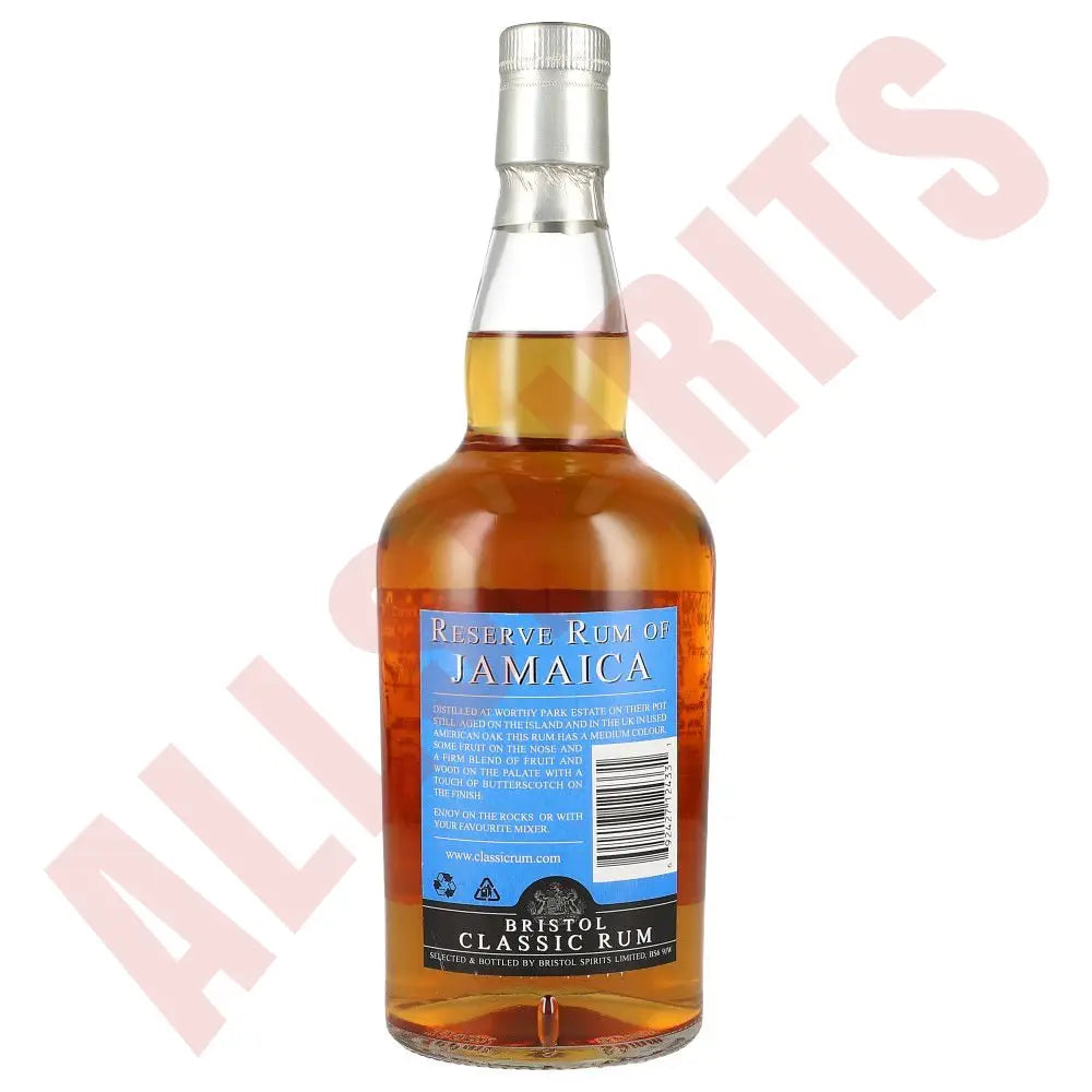 Bristol Reserve Rum of Jamaica Worthy Park 8YO 0,7L -GB- 43% - AllSpirits