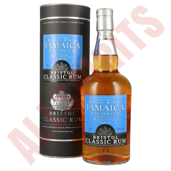 Bristol Reserve Rum of Jamaica Worthy Park 8YO 0,7L -GB- 43% - AllSpirits