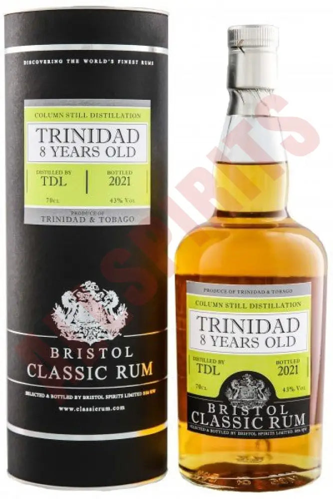 Bristol Trinidad 8YO 2021 43% 0,7l - AllSpirits