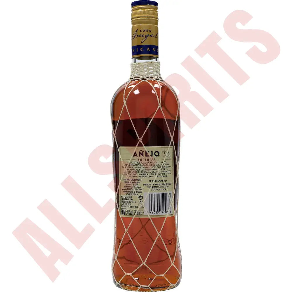 Brugal Ron Anejo 38% 0,7 ltr. - AllSpirits