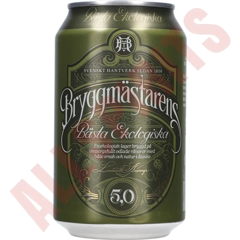 Bryggmästerens Bästa Ekologiska 5% 24x 0,33 ltr. BIO zzgl. DPG Pfand - AllSpirits