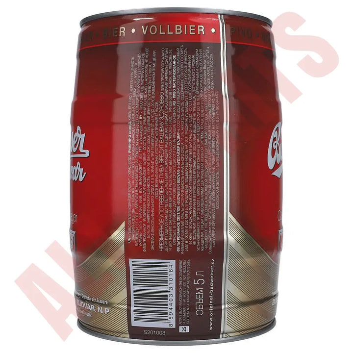 Budweiser 5% 5 ltr. - AllSpirits