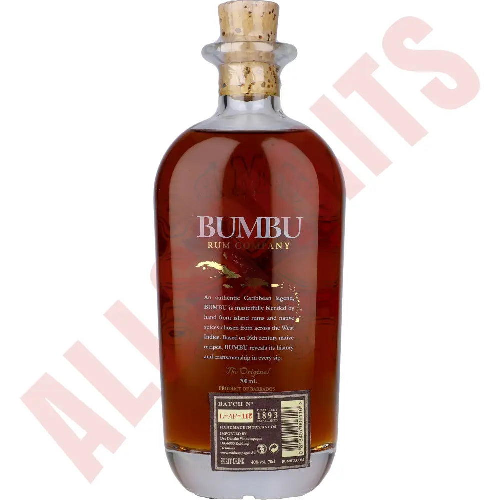 Bumbu Barbados 40% 0,70 ltr. - AllSpirits