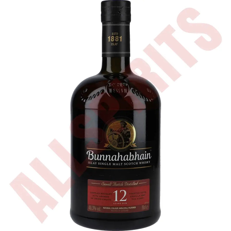 Bunnahabhain 12y 46,3% 0,7 ltr. - AllSpirits