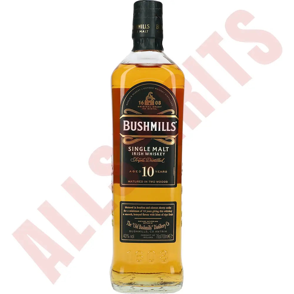 Bushmills 10Yo 40% 0 7 Liter Spirituosen