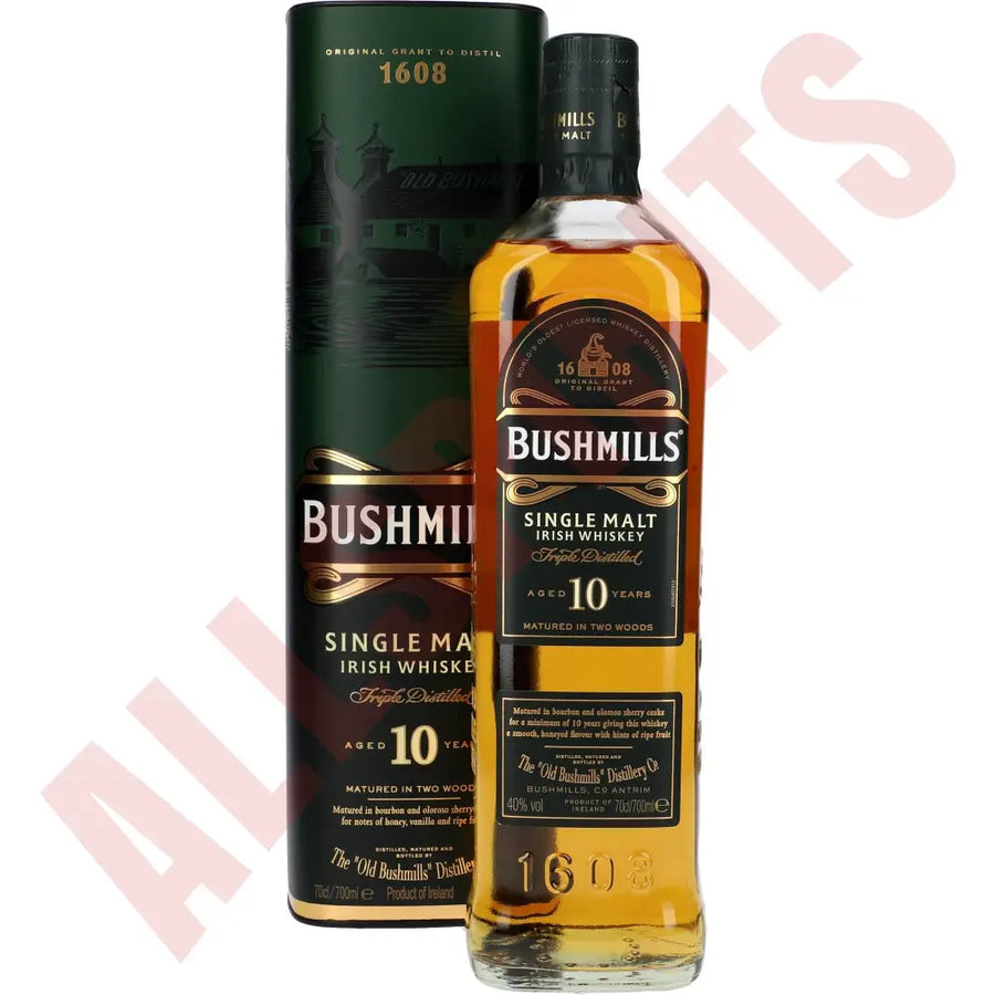 Bushmills 10YO 40% 0,7 ltr. - AllSpirits