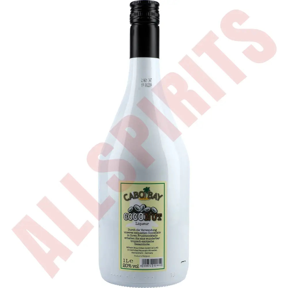 Cabo Bay Coconut 20% 1 ltr. - AllSpirits