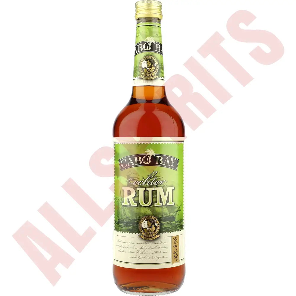 Cabo Bay Echter Rum 0 7L 37 5% Spirituosen