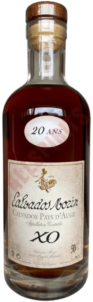 Calvados Morin Pays dAuge XO 20y 42% 0,7 ltr. - AllSpirits