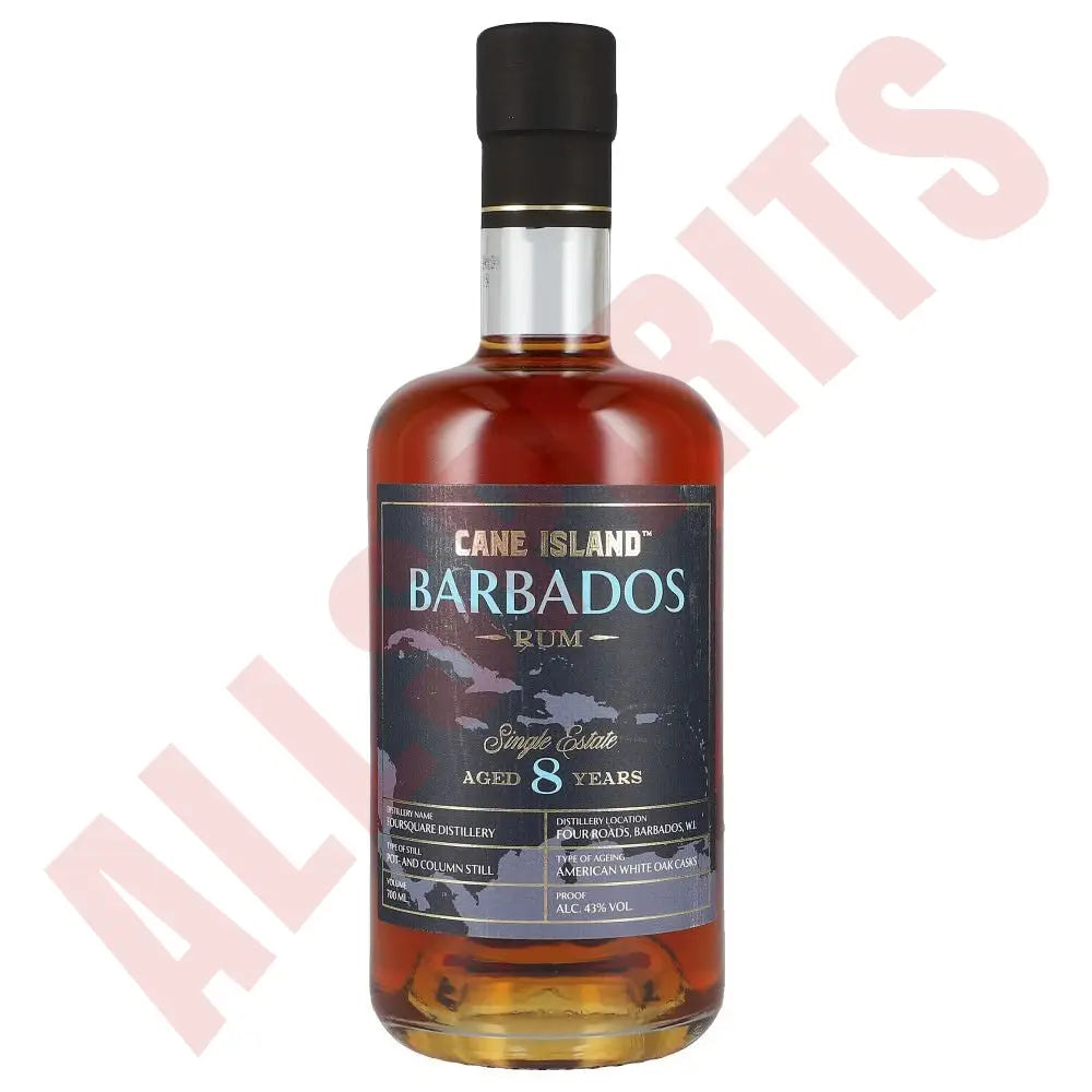 Cane Island Barbados Single Estate Rum 8YO 0,7L 43% - AllSpirits