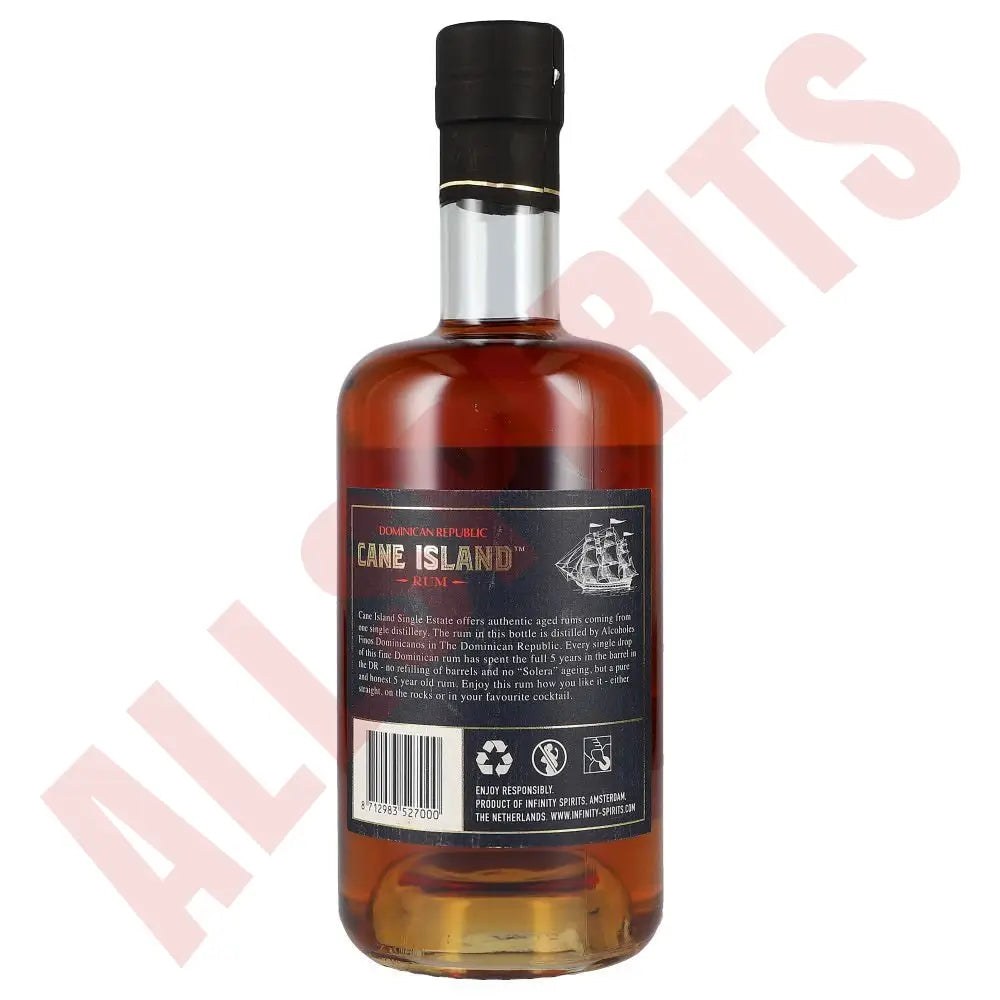 Cane Island Dominican Republic Single Estate Rum 5YO 0,7L 43% - AllSpirits