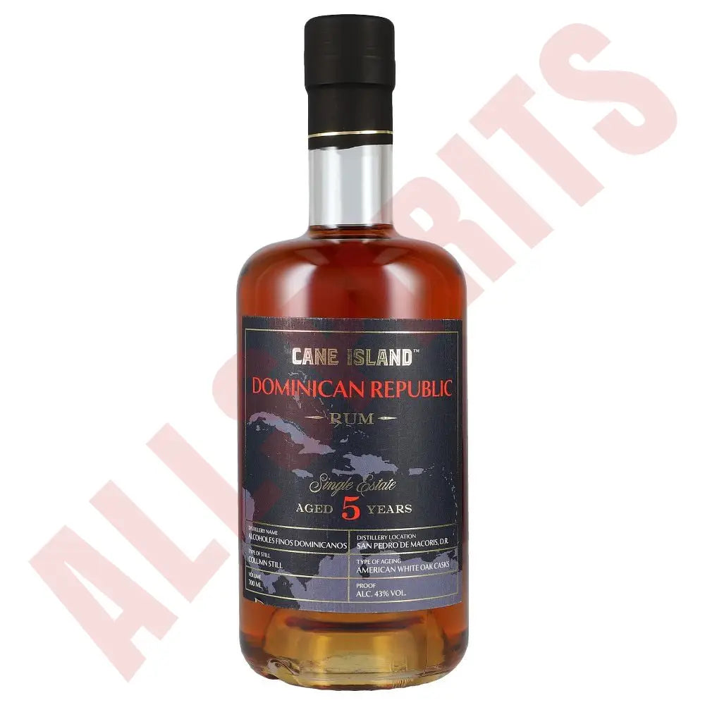 Cane Island Dominican Republic Single Estate Rum 5YO 0,7L 43% - AllSpirits