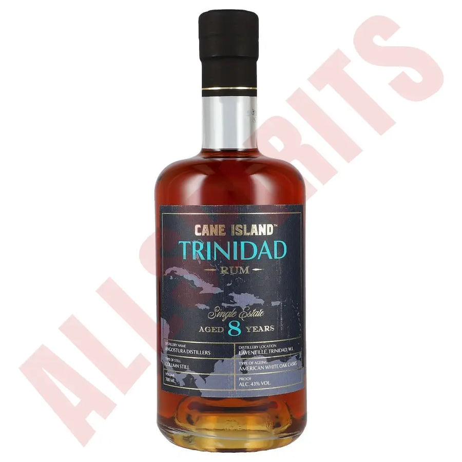 Cane Island Trinidad Single Estate Rum 8YO 0,7L 43% - AllSpirits