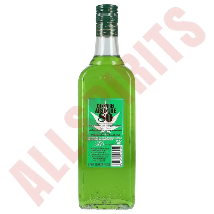 Cannabis Absinth 80 70% 0,7 ltr. - AllSpirits