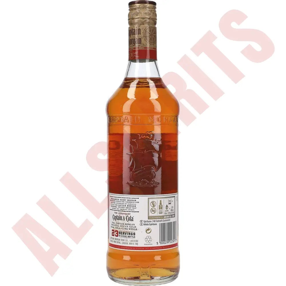 Captain Morgan Spiced Gold 35% 0,7 ltr. - AllSpirits