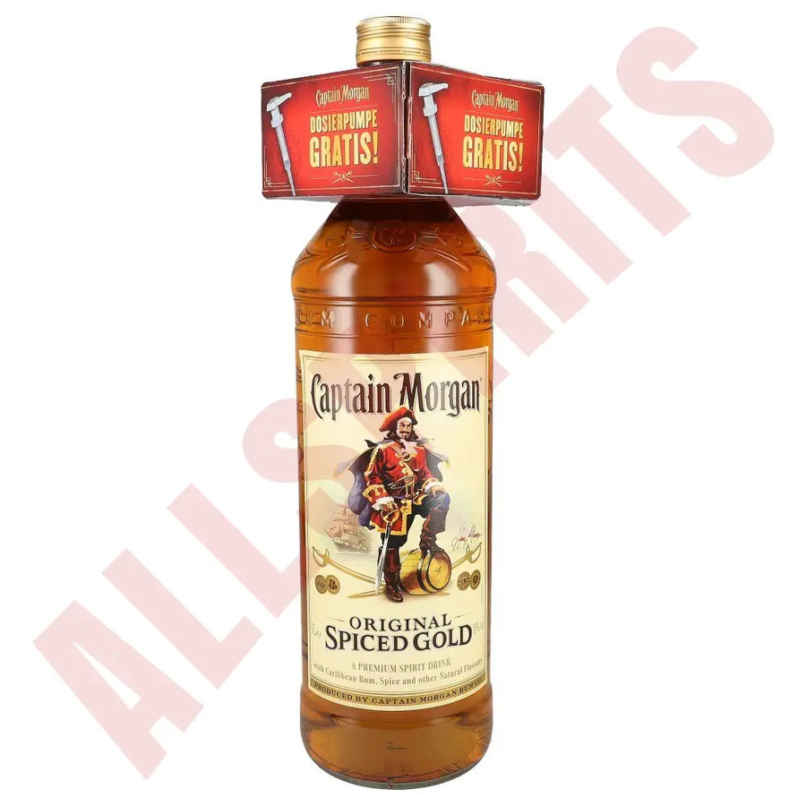 Captain Morgan Spiced Gold 35% 3 ltr. - AllSpirits