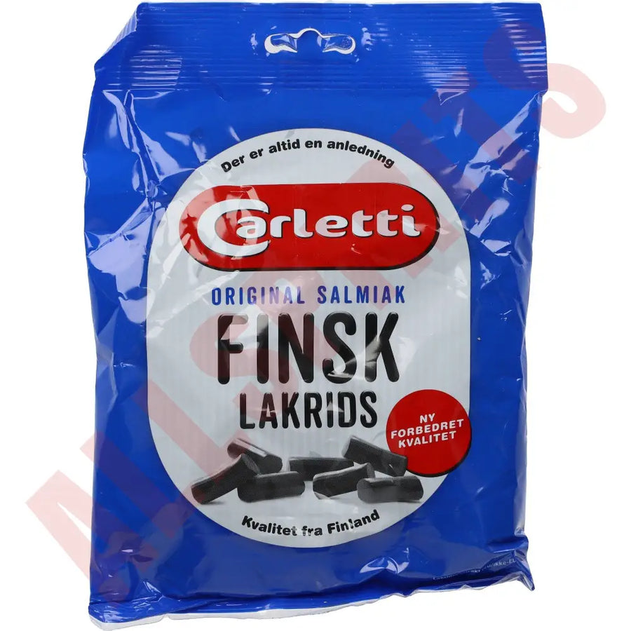 Carletti Finsk Lakrids Salmiak 350g - AllSpirits