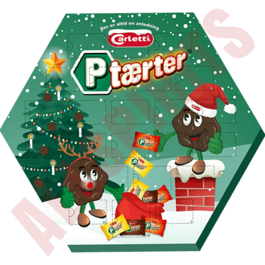 Carletti P-Tærter Adventskalender 243g - AllSpirits