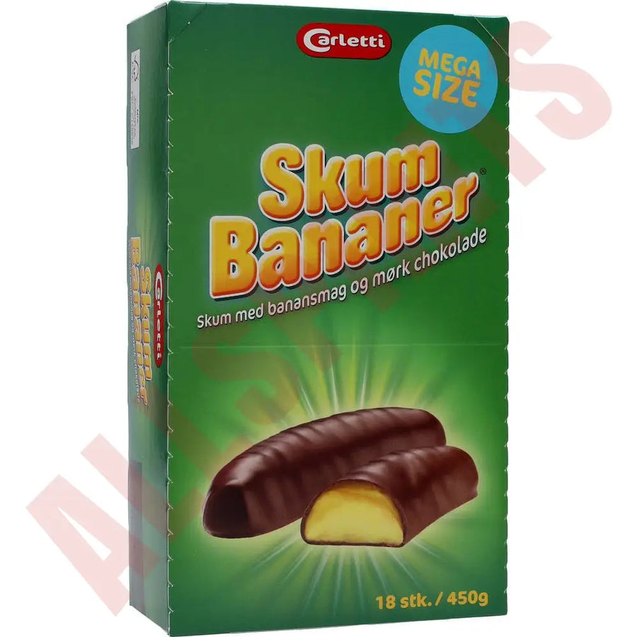 Carletti Skum Bananer 450g - AllSpirits