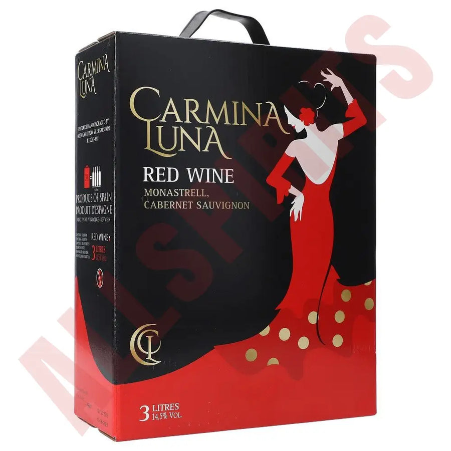 Carmina Luna Red Wine 15% 3 ltr. - AllSpirits