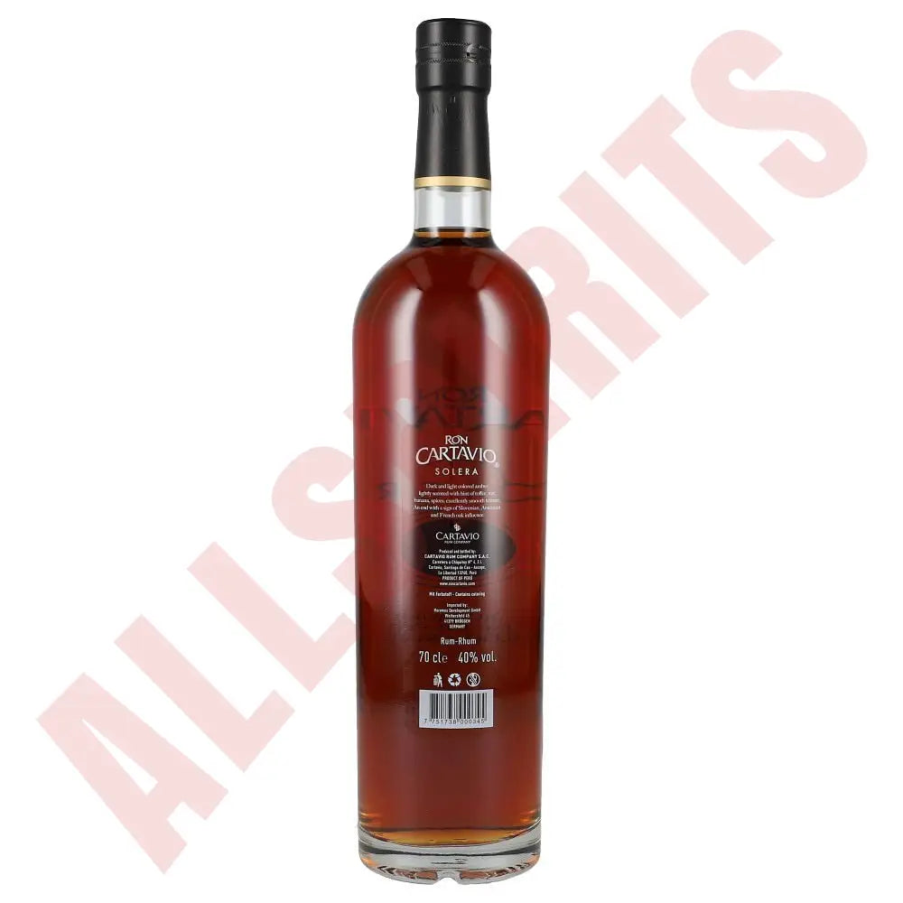 Cartavio 1929 Antiguo de Solera 12YO 40% 0,7l - AllSpirits