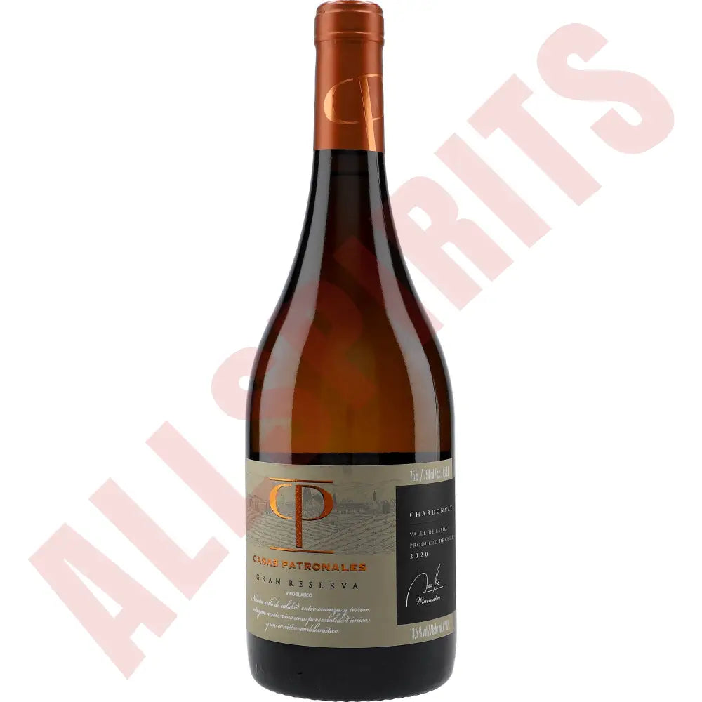 Casas Patronales Gran Reserva Chardonnay 13 % 0,75 ltr. - AllSpirits