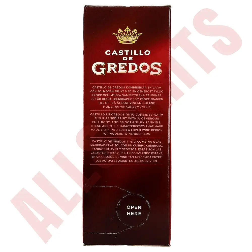 Castillo de Gredos red wine 13% 3 ltr. - AllSpirits