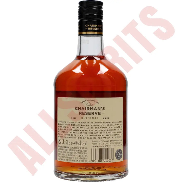 Chairman´s Reserve 40% 0,7 ltr - AllSpirits