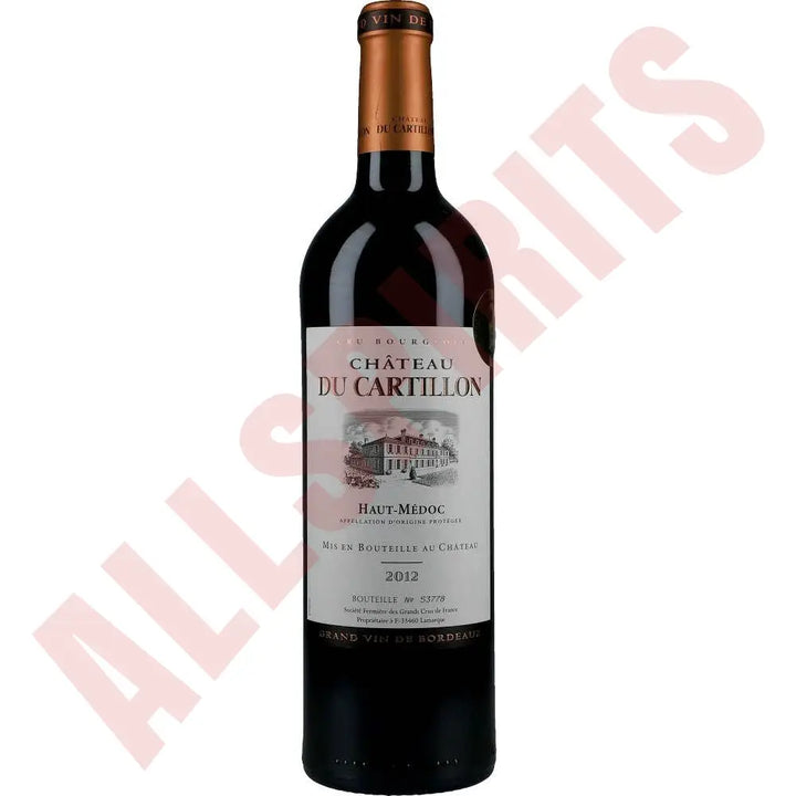 Chateau Du Cartillon Haut Medoc 13,5% 0,75 ltr. - AllSpirits