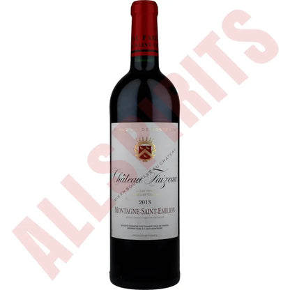 Chateau Faizeau Montagne Saint Emilion 13% 0,75 ltr. (RB) - AllSpirits