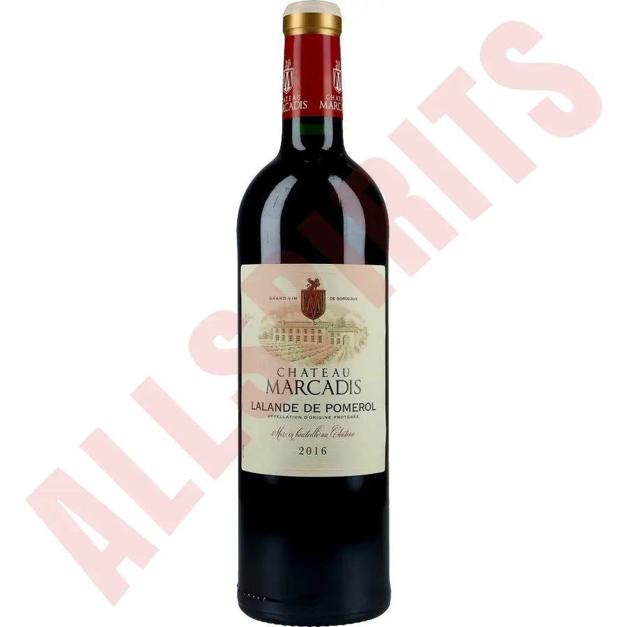 Chateau Marcadis Lalande De Pomerol 14,5% 0,75 ltr. - AllSpirits